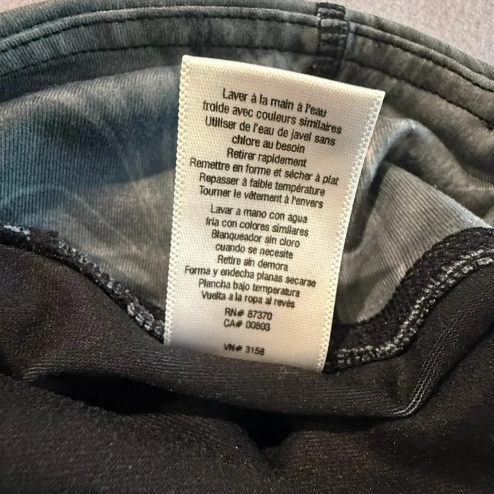 Alo Yoga Women Sz S Airbrush Full Length Legging Marble Gray